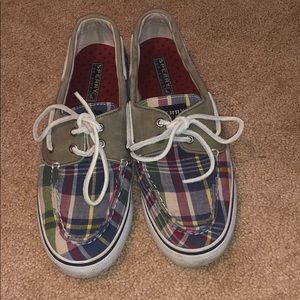 Plaid Top Sider Sperry